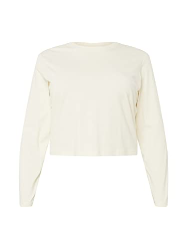 Urban Classics Damska koszulka z długim rękawem Organic Cropped, Whitesand, M