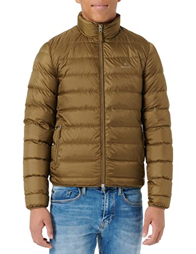 GANT Męska kurtka The Light DOWN Jacket, zielona (Army Green), M