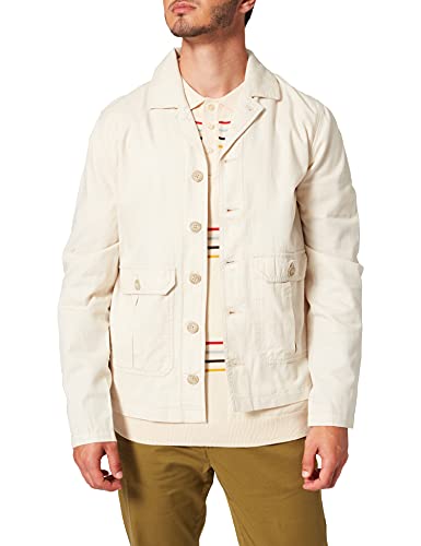 CASUAL FRIDAY Męska kurtka Jace Linen Lekka kurtka bawełniana, 135304_light Sand, M