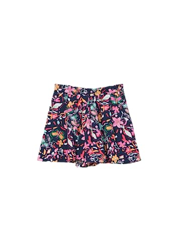 s.Oliver Szorty Junior Girl's z nadrukiem na całej powierzchni, niebieskie, 98, niebieski, 98 cm