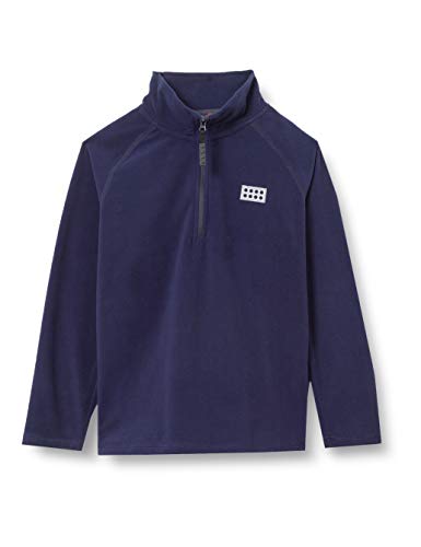 Lego Wear Kurtka polarowa chłopięca z zamkiem błyskawicznym, Ciemnogranatowy, 92