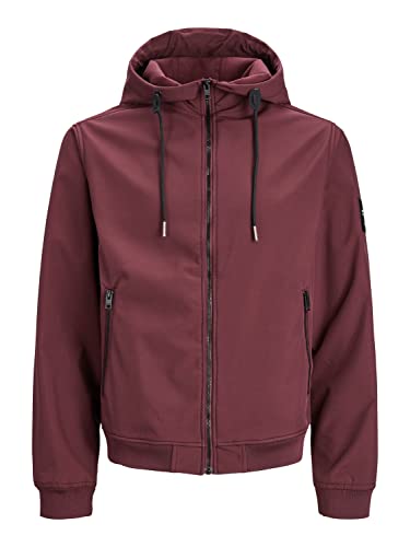 Bestseller A/S Męska kurtka JJEBASIC Softshell Hood NOOS, Port Royale, M, port royale