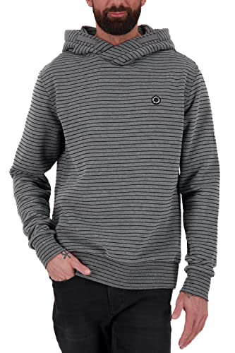 Alife and Kickin męska bluza JohnAK Z Sweat bluza męska z kapturem sweter S-XXXL, Steal Melange, XL, Steal Melange