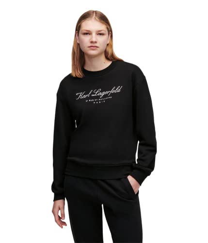 KARL LAGERFELD Bluza damska Hotel Karl, czarna, XS, czarny, XS
