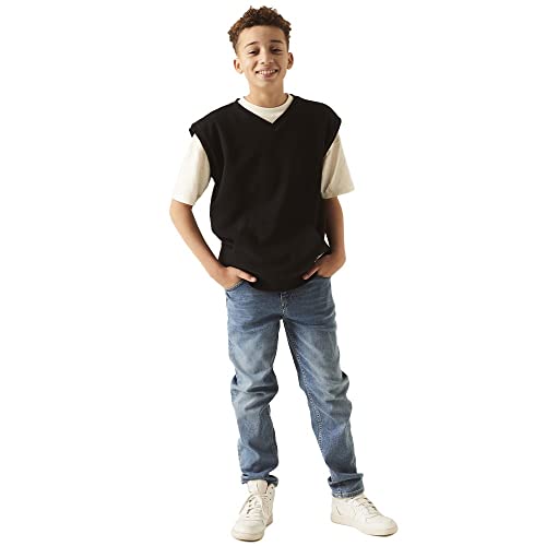 Garcia Kids Bluza chłopięca, czarna (off black), 176
