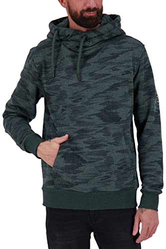 Alife and Kickin JohnsonAK B bluza męska z kapturem, bluza z kapturem, sweter S-XXXL, ciemny leśny melanż, M, Dark Forest Melange