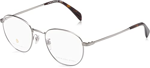 DAVID BECKHAM DB 1088/G okulary, złote paski brązowe, 53 męskie, Złoty pasek brązowy, 53