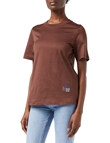 G-STAR RAW Damska koszulka o regularnym kroju, brązowy (Brown Stone C539-c964), XS