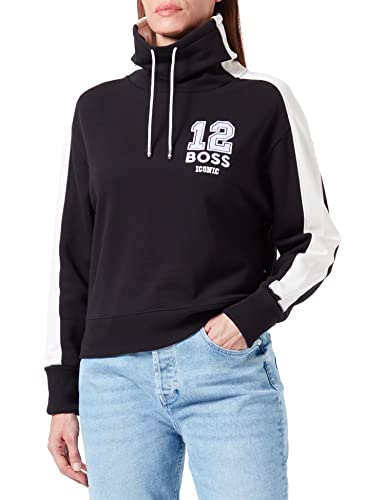 BOSS Bluza damska, czarna, XS