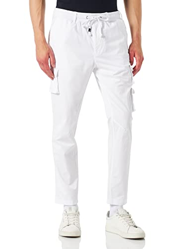 Replay Spodnie męskie, 001 biały, 29W / 28L