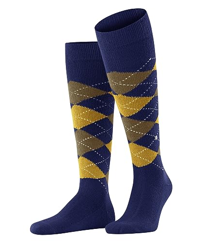 Burlington Mężczyźni Preston M KH Ciepły I Miękki długie z wzorem 1 Para, Niebieski (Royal 6879), 40-46