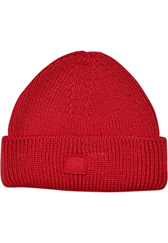 Urban Classics Czapka beanie unisex z dzianiny wełnianej, hugered, one size, hugered, jeden rozmiar