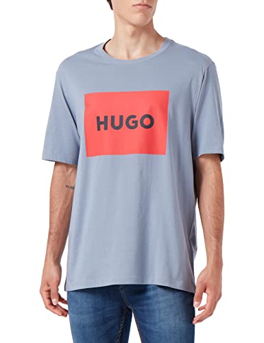 HUGO T-shirt męski, Bright Blue430, S
