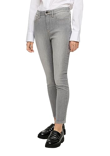 s.Oliver Sales GmbH & Co. KG/s.Oliver Izabell Izabell damskie spodnie jeansowe slim leg, szary, 34