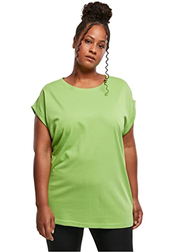 Urban Classics Damska koszulka z długim rękawem, Ghostgreen, 4XL