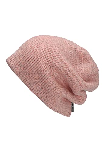 Sterntaler Dziewczęca czapka typu slouch-beanie, dziergana czapka, różowa, 47
