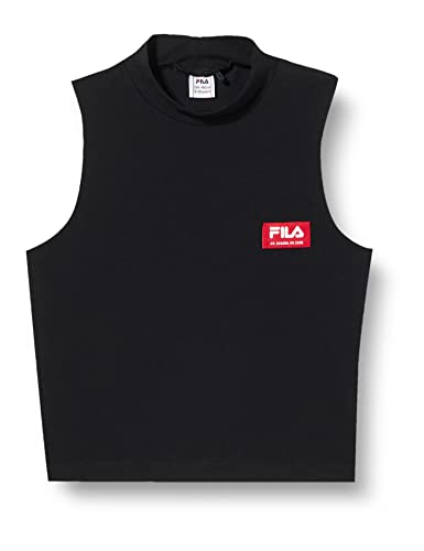 Fila Dziewczęca koszulka Toledo Cropped Top Cami, Czarne piękno, 158-164