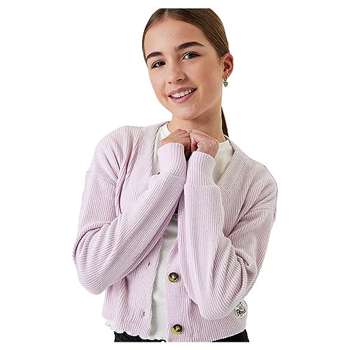 Garcia Kids Dziewczęcy kardigan z dzianiny, Crystal Lila (4134), 134 cm