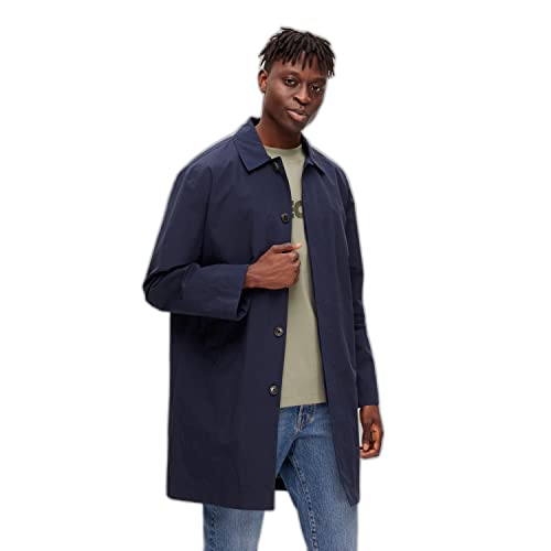 SELETED HOMME Męski płaszcz Slhdalton Mac Coat W Noos, sky captain, M