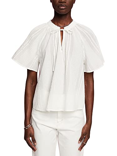 edc by ESPRIT Bluzka damska, 110/Off White, L