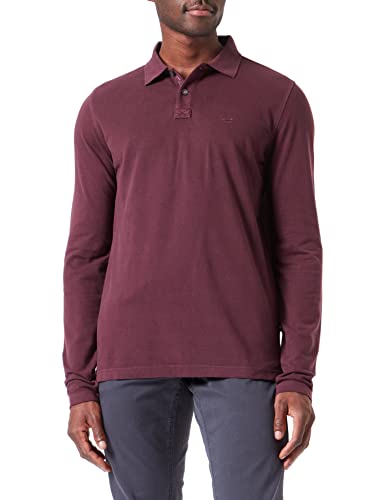 Camel Active Męska Koszula Polo 409865/8P10, Merlot, L
