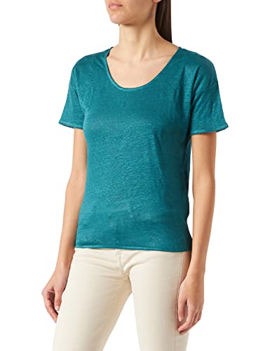 Naf Naf T-shirt damski, sukulenty, XS