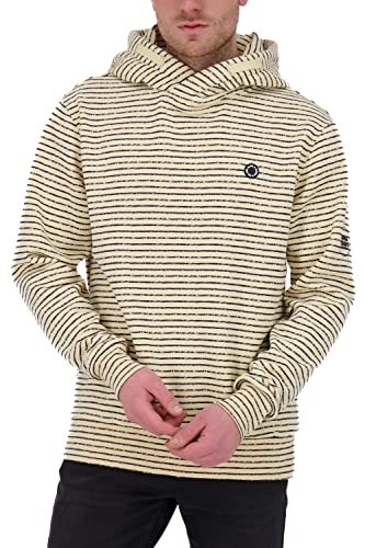 Alife and Kickin męska bluza JohnAK Z Sweat bluza męska bluza z kapturem sweter S-XXXL, kremowa melanż, XL, kremowy melanż