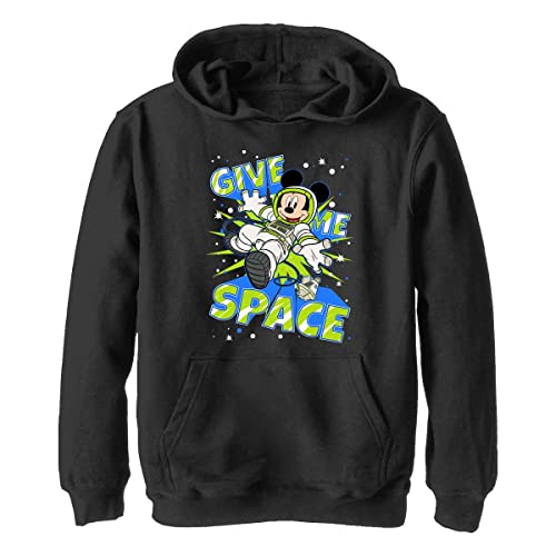 Disney Chłopięca bluza z kapturem Spacey Mickey, czarny, L