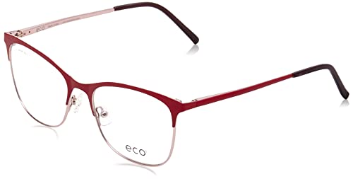 MODO & ECO Damskie okulary przeciwsłoneczne Primrose Burgundy/różowe złoto, 66, burgundowy / różowe złoto