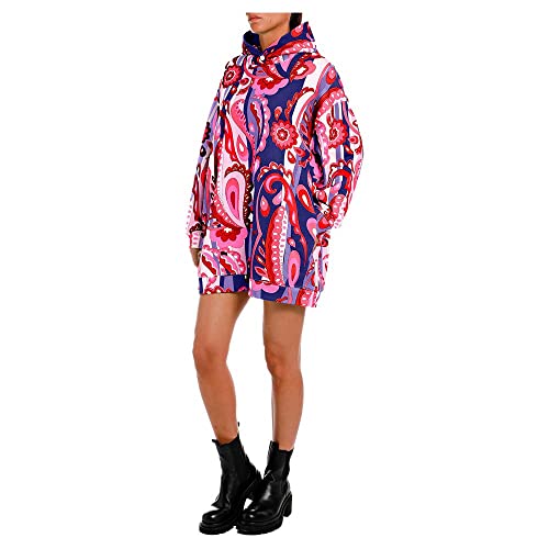 Replay Sukienka damska W9798C 020, wielokolorowa, XL, 020 wielokolorowy, XL