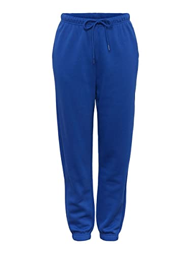 PIECES Damskie spodnie dresowe PCCHILLI HW Sweat Pants NOOS BC, Mazarine Blue, M
