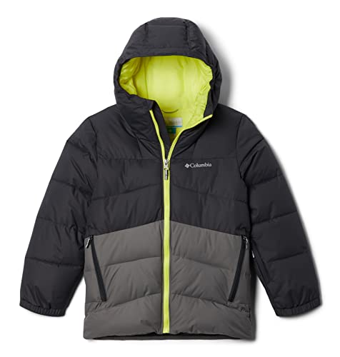 Columbia Arctic Blast Płaszcz narciarski dla chłopców, Shark, City Grey, XL