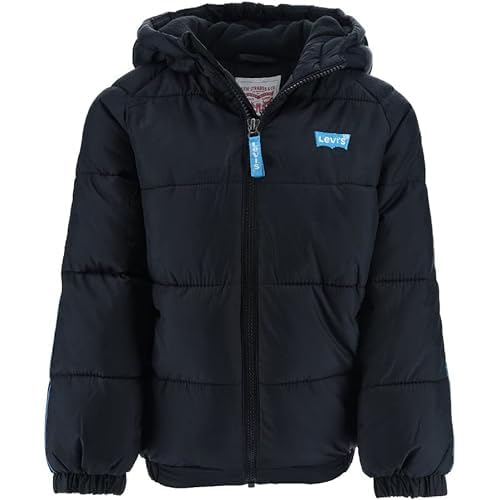 Levi's Kids Chłopięca odzież wierzchnia Lvb Color Block Puffer dla chłopców, czarna, 2 lata