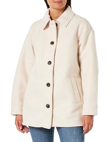 VERO MODA Vmannydora Jacket Boos Kurtka Kobiety, Oatmeal/Detail:solid, M