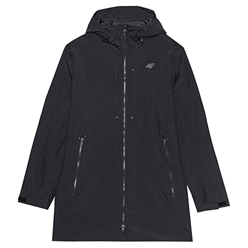 Męska kurtka techniczna 4F, DEEP BLACK, L