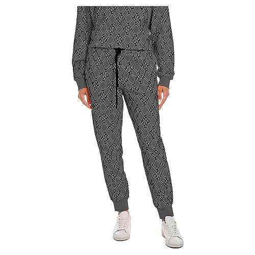 Replay Spodnie damskie W8057B w luźnym stylu, 040 Grey Black, XS (DE), 040 Grey Black, XS