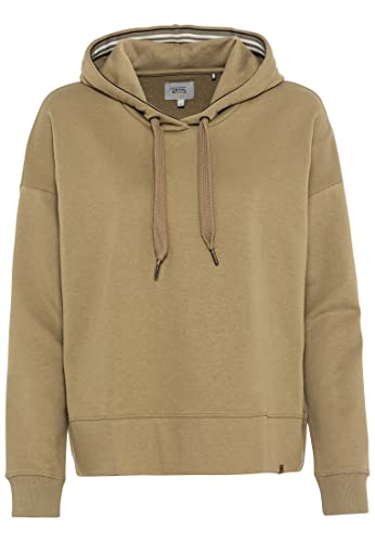 Camel Active Womenswear Damski Sweter z Kapturem, Tymianek, XXL