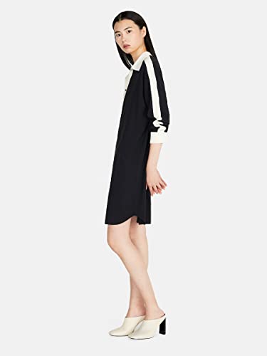 Sisley Damska sukienka 44YKLV02Z, czarna 100, 36, czarny 100, 36
