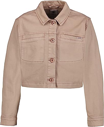 Garcia Kids Dziewczęca Colbert + Gilet lekka kurtka bawełniana, ciepła talia, 164/170, Ciepły opal, 164/170 cm