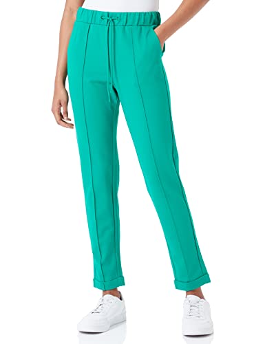 s.Oliver Spodnie damskie 7/8, spodnie do biegania, Zielony 7646, 38