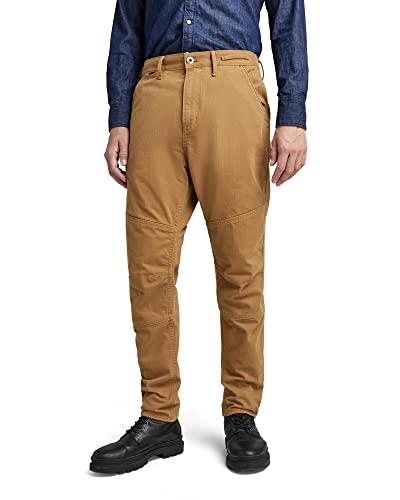 G-STAR RAW Fatigue Spodnie męskie, Brązowy (Oxide Ocre C893-1329), 28W