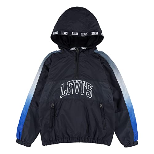 Levi's Kids Chłopięce Lvb półzamek anorak, Czarny, 14 Lat