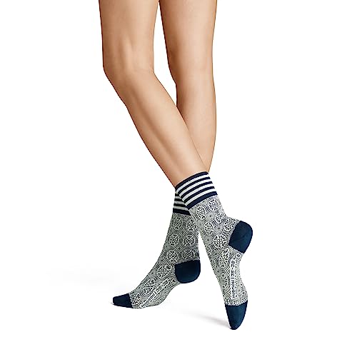 Hudson Damskie skarpety z dzianiny Tile, morski, 35-38 EU