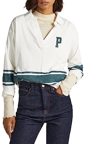 Pepe Jeans Sukienka damska Cleo, Biały (mysz), S