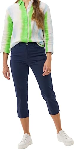 BRAX Damskie spodnie Style Mary C Ultralight Cotton, indygo, 42 l, indygo, 32W / 34L