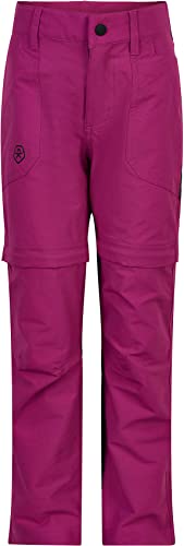 Color Kids Spodnie przeciwdeszczowe dla dzieci z odpinanymi nogawkami, uniseks, festival fuchsia, 92