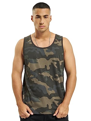 Brandit Męski tank top na ramiączkach/Cami Shirt, Darkcamo, L