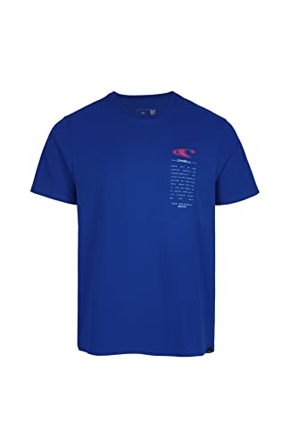 O'Neill Męski T-shirt California podkoszulek (6 sztuk), 15013 Surf The Web niebieski, M-L