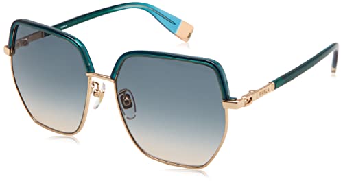 Furla SFU623 okulary, Shiny Rose Gold, 57 damskie, Shiny Rose Gold