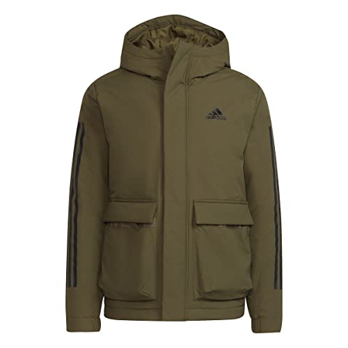 adidas Męska kurtka Utilitas Ho JKT, Olifoc, S